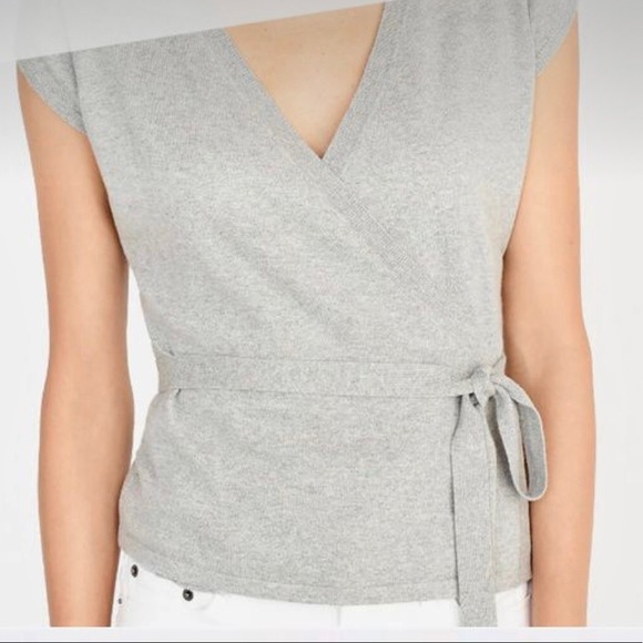 J. Crew Short Sleeve Wrap Sweater - Picture 7 of 7